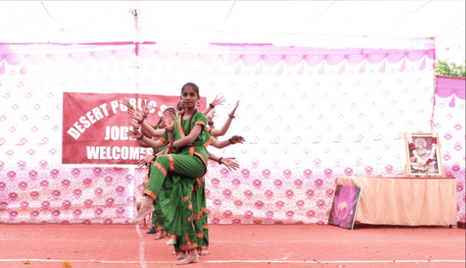 Classical dance performance