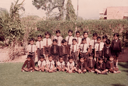 Prize distribution on stage